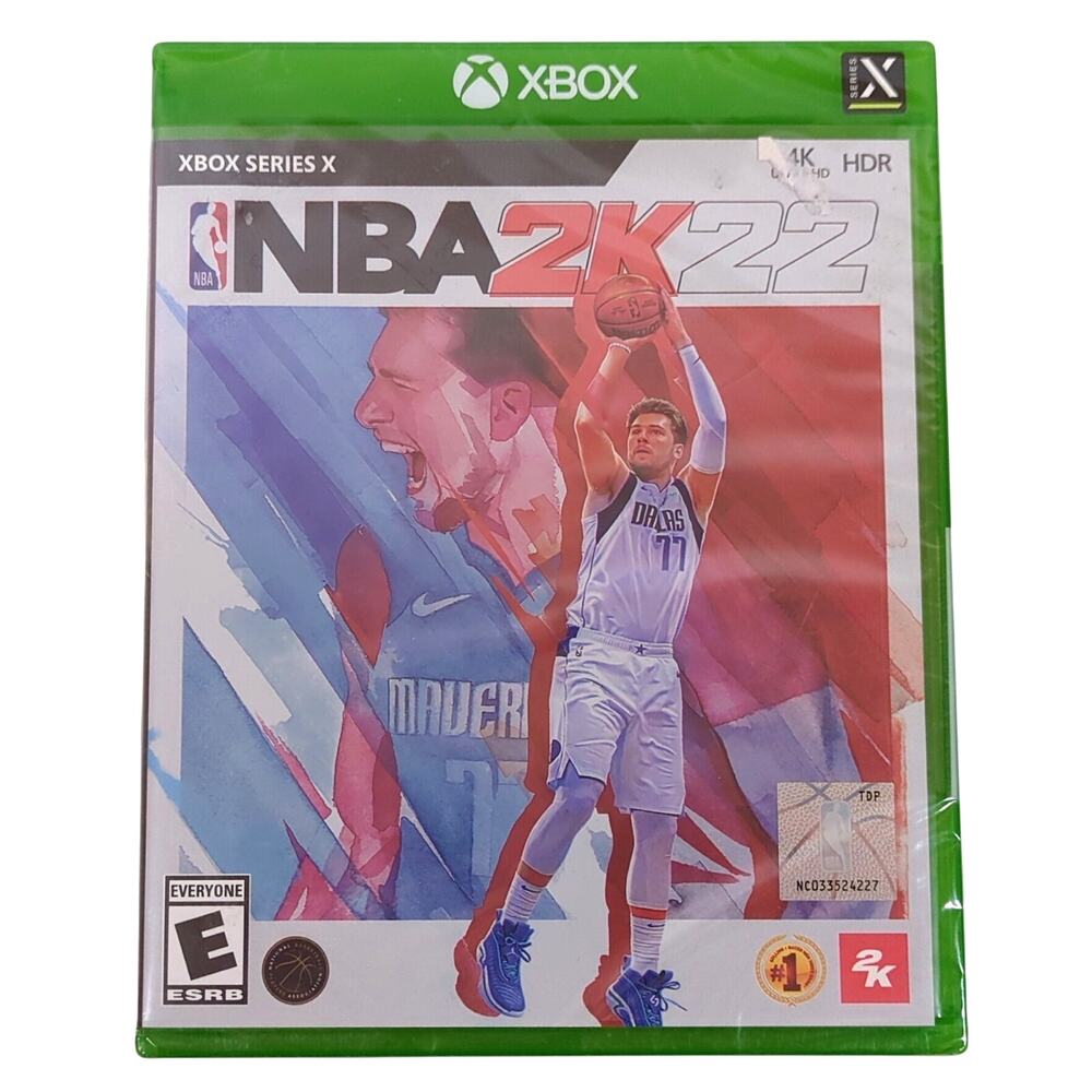 NBA 2K22 Xbox One Series X Basketball 2021 Video Game NEW Sealed